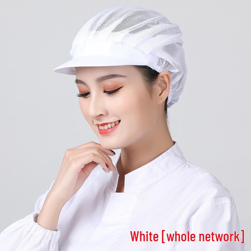Dustproof Breathable Chef/Waiter Hat - Unisex Sanitary Kitchen Catering Hat