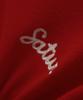 Seteo (W) Outline Basic Crew Neck Knit Red
