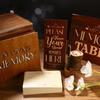 66 Pcs Funeral Guest Book Set Share a Memory Cards Memorial Box Guest Book Pen Wooden Pen Holder Funeral Decorations Memory Table Signs for
