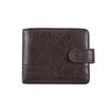 Men's Leather Zipper Wallet: Large Capacity Card Holder with Coin Purse