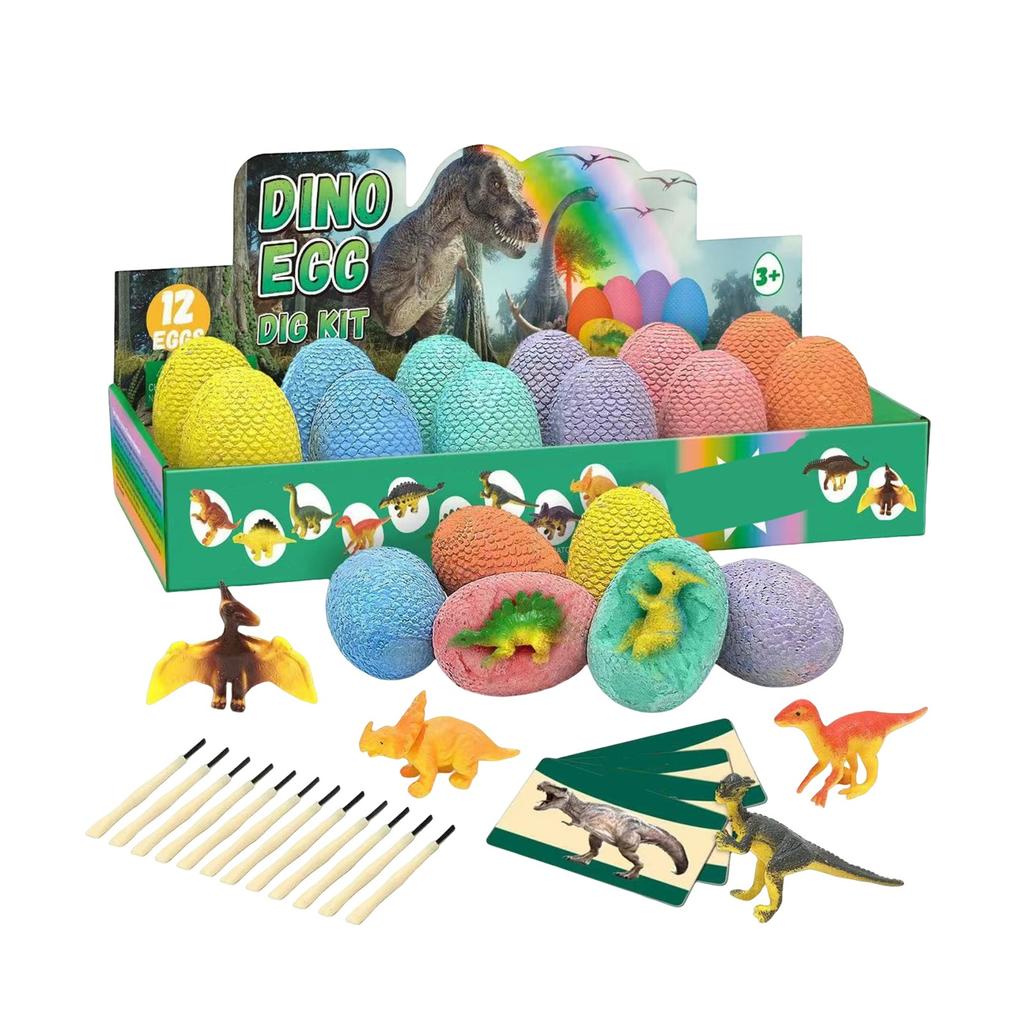Dinosaur Excavation Archaeological Model Toy Simulation Skeleton Treasure Gift