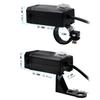 Chargeur USB Double pour Moto, Chargeur USB pour Téléphone 24W Étanche Adaptateur USB pour Guidon de Moto Charge Rapide Chargeur USB Double pour Moto 12V/24V