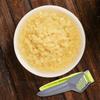 New Manual Stainless Steel Garlic Press Labor with Plastic Handle Saving Design Durable Garlic Puree Garlic Press Kitchen Gadget