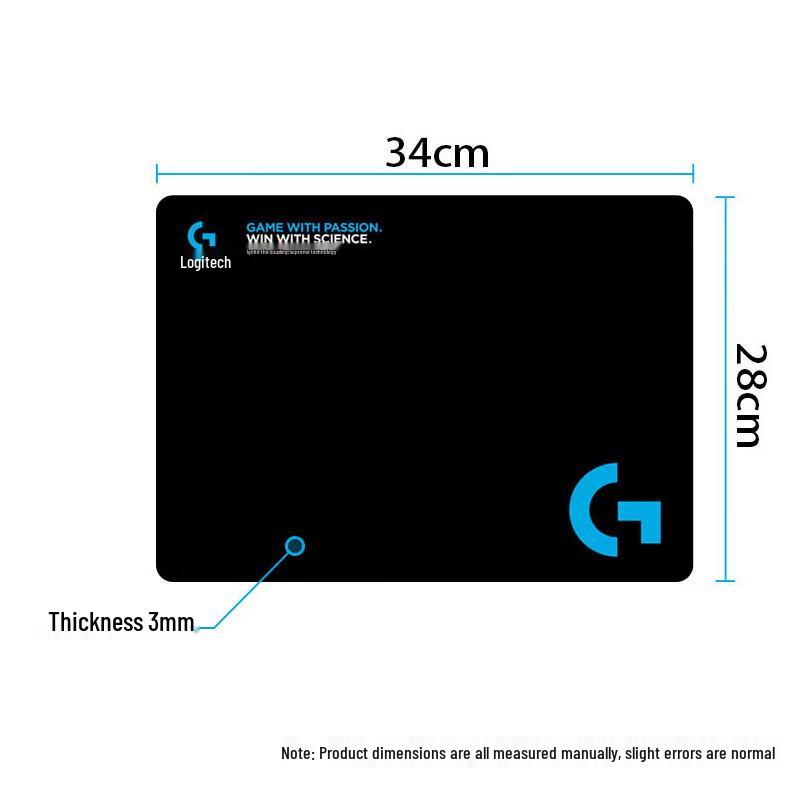 Tappetino per mouse da gioco in tessuto Logitech serie G