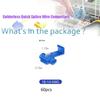 60PCS Solderless Quick Splice Wire Connectors, 22-10 AWG Scotch Lock Snap Electrical Wire Connector(22-18AWG Red 20PCS, 18-14AWG