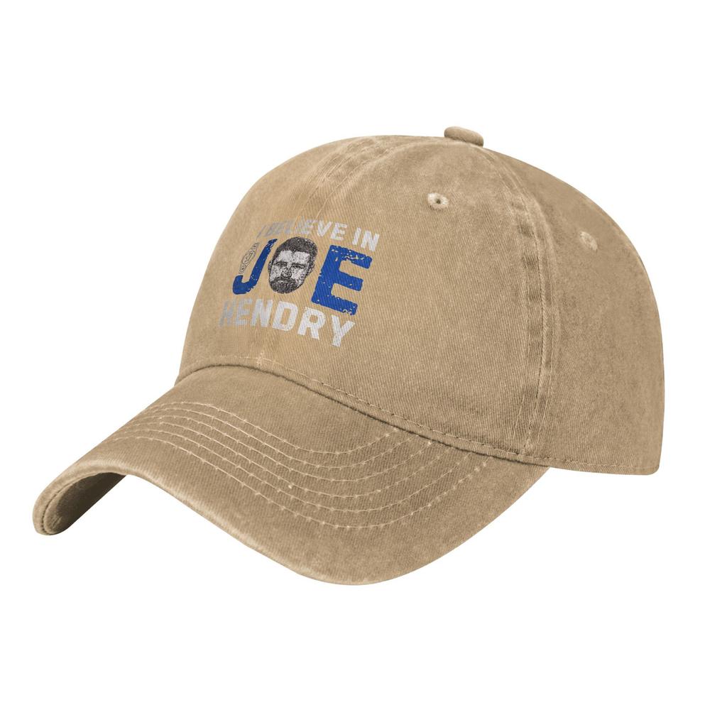 I Believe In Joe Handry Baseball Cap Retro Denim Cap Unisex Style Outdoor Running Golf Adjustable Fit Caps Hat