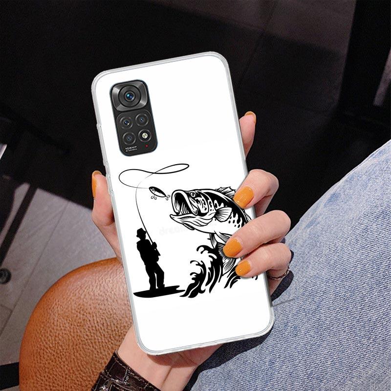 Hunting Fishing Man Phone Case For Xiaomi Redmi Note 15 14 13 12S 12 11 Pro Plus 14S 11S 11E 10 10S 11T 5G Personalized Cover Re