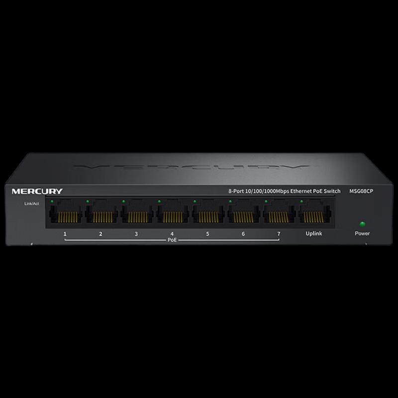 

Mercury 8-Port Gigabit PoE Switch