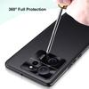 Luxus-PU-Ledertasche für Xiaomi Mi 13T Pro Mi13T Metalllinsenschutz Matte Rückseite für Redmi K60 Ultra Shell