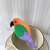 Hair Claw Colorful Parrot Shape Hair Clip Strong Hold Hair Jaw Clip Acetate Hair Claw Clip Accessories for Woman