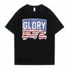 Rapper Chief Keef Glory Boyz 100% Baumwolle Herrenhemd Rundhals Grafik Kurzarm Damen Vintage Hip Hop Y2k T-Shirt