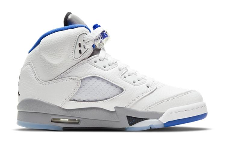 Jordan 5 Retro White Stealth 2021 GS 440888-140