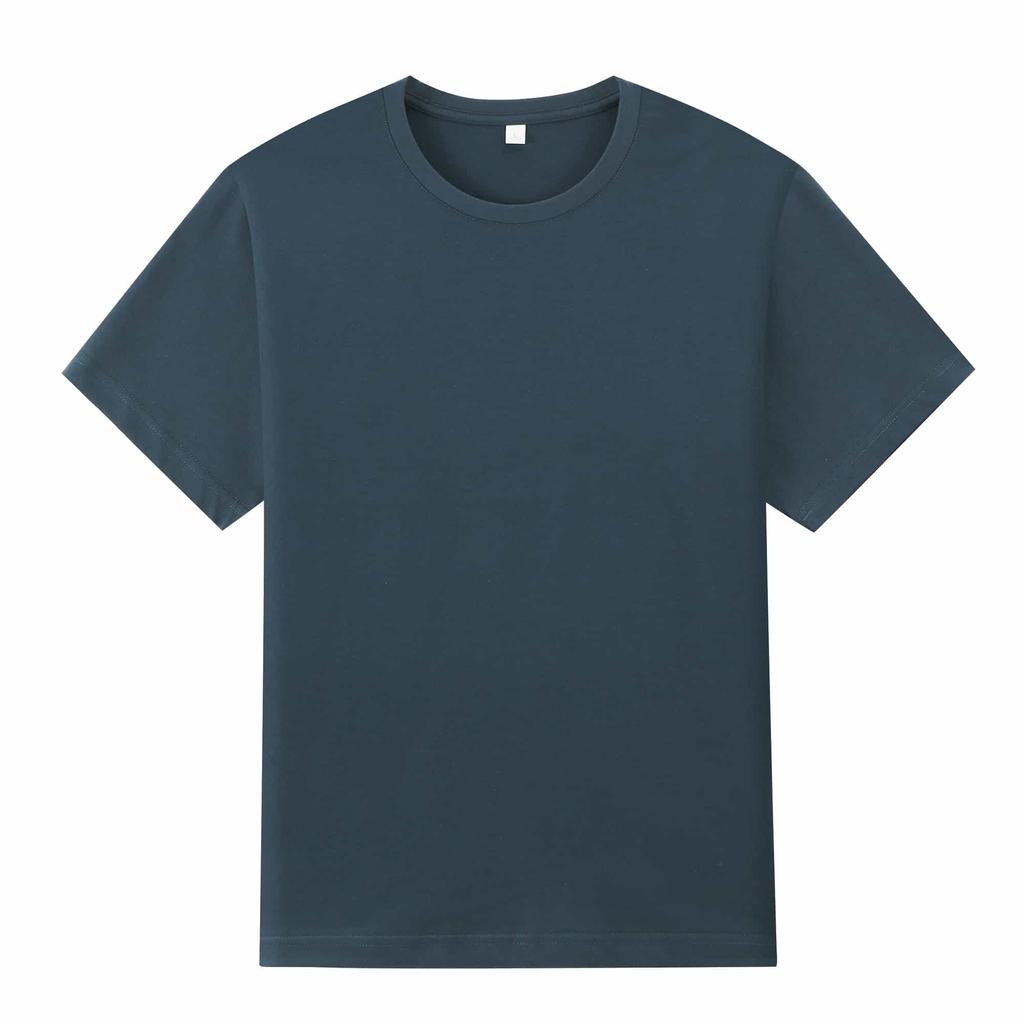 12 Colors Summer Men's Clothes Solid Color Blouse 170gsm Cotton T-Shirts Male Tee Tops