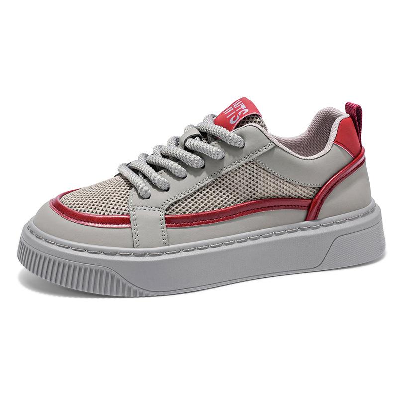 Sommer Herren Low-Top Skateboard Schuhe Student vielseitig Mesh atmungsaktiv lässig Nischenschuhe Live-Sport Student Xiaobai