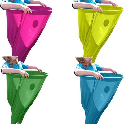 Funny Granny Pants Yard Game Set Entertainment Throwing Game Giants Elastic Pants with 4 Balls and Air Pumps Enduring