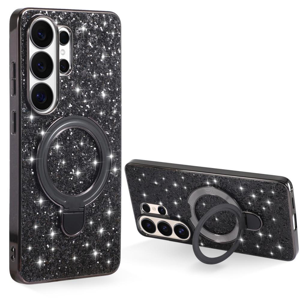 Sterren Glitter Pailletten Klapstandaard Hoesje Voor Samsung Galaxy S26 S25 S24 S23 S22 Ultra Plus A55 A56 A26 Luxe Schokbestendig Hoesje