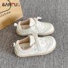 Korean version of retro sports shoes board shoes women's 2025 new spring breathable casual little white shoes ins versatile German training shoes