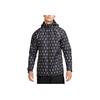 Paris Saint-Germain Casual Futebol Roupa Desportiva Tecido Manga Comprida Jaqueta com Capuz Masculina Agasalho Preto DB4575-010