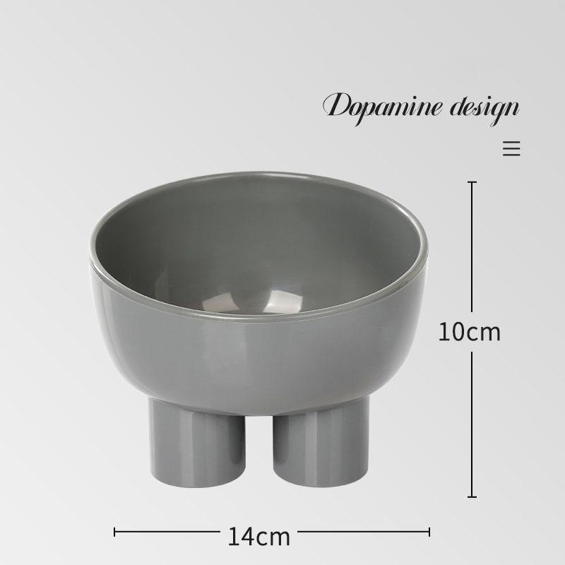 

Новая миска для шеи в форме слона цвета макаруны, миска для кошек, миска для кошек, антидетонационная миска для животных, столовая посуда, принадлежности для животных