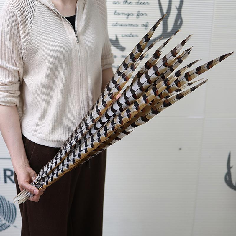 Pheasant Feather Long Plumes for Peking Opera Performance - Sun Wukong Theme