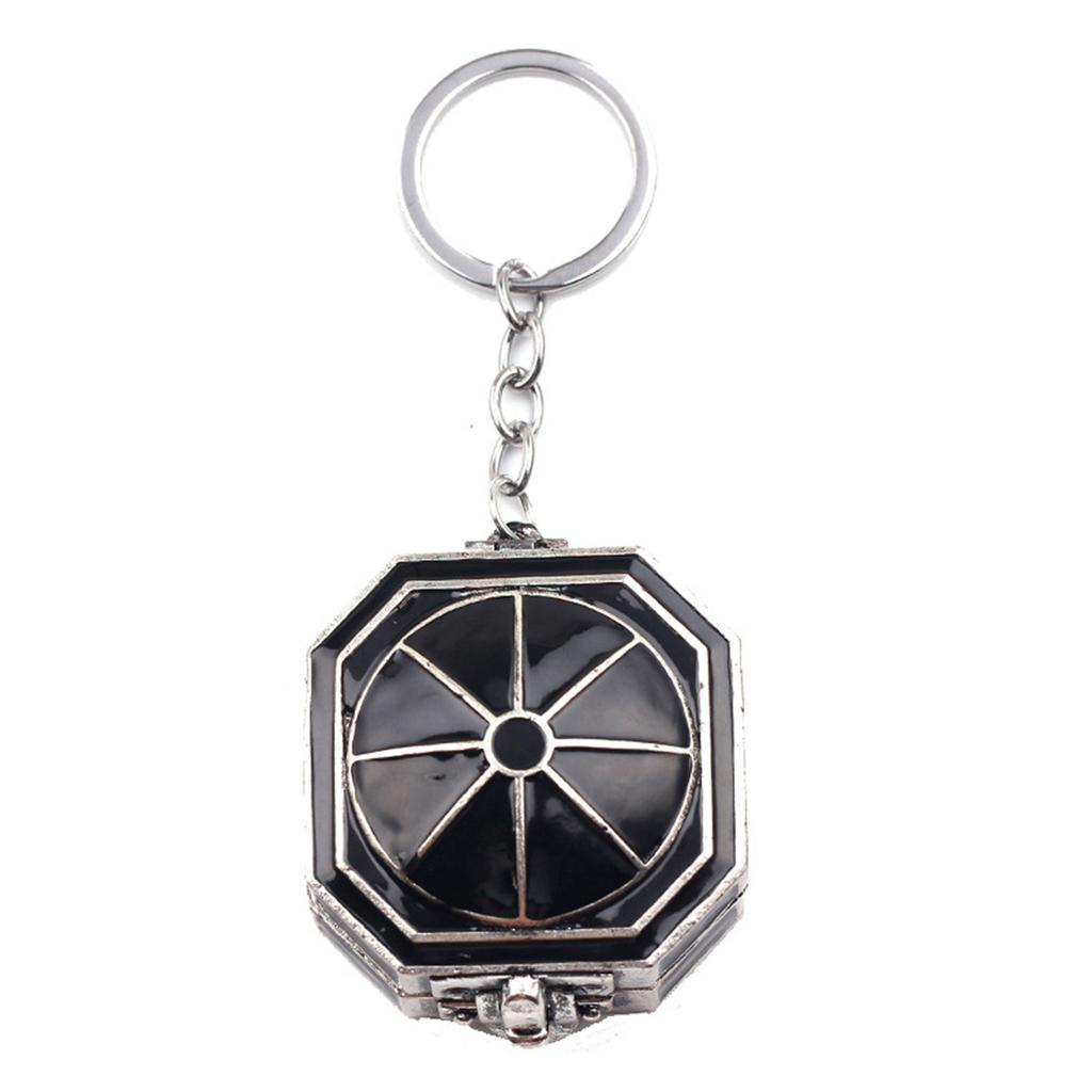 Compass Necklace/Keychain Waterproof Accessory for Outdoor Enthusiasts and Nature Lovers Practical Camping Accessories