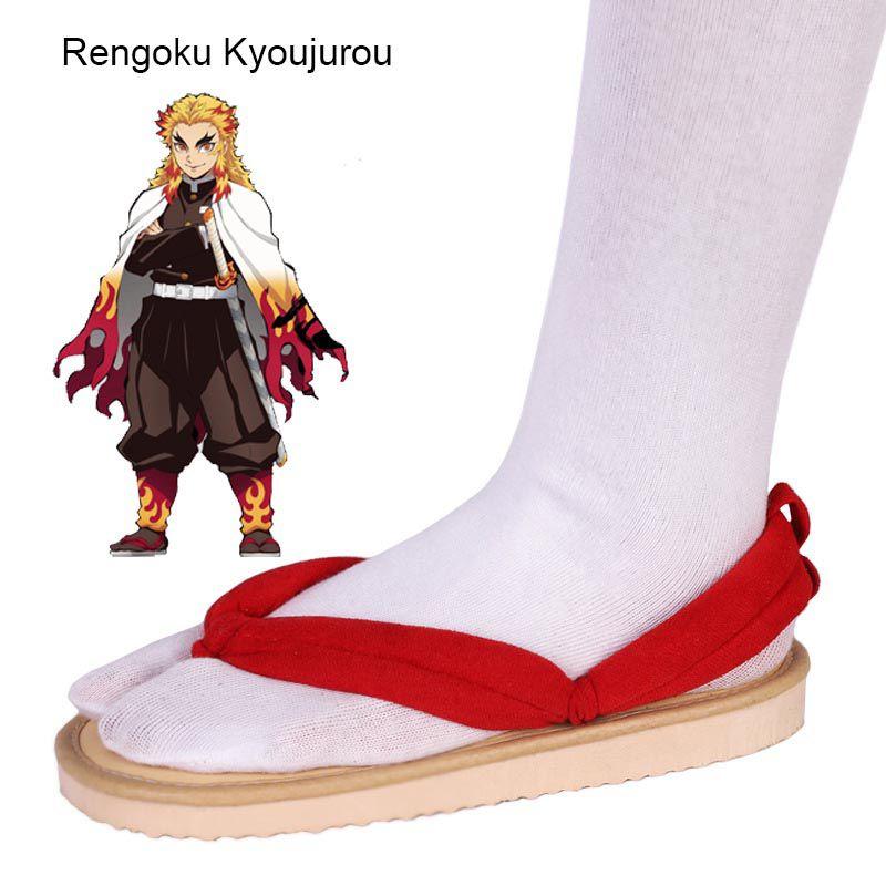 Infradito Kamado Tanjiron di Demon Slayer per Cosplay e Moda Stile Giapponese