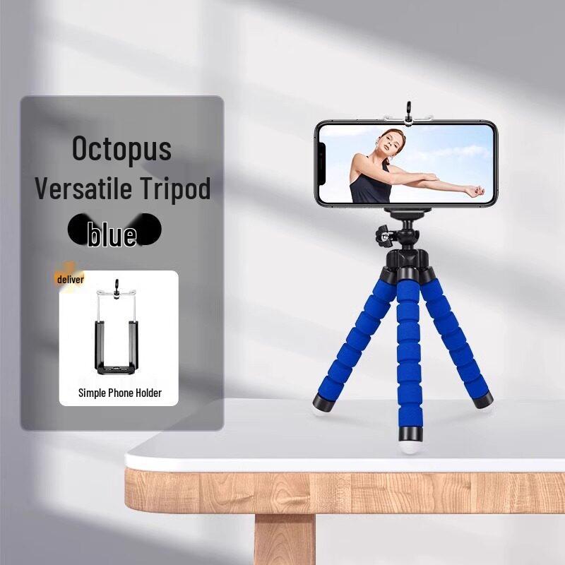 Dual-Sided Teleprompter & Phone Stand: Handheld Video Recorder, Script Reader & Selfie Stick