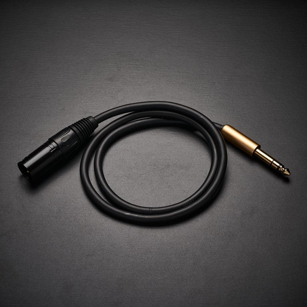 Cliche [Set of 2] 6.35mm TRS to XLR Canon Conversion Cable 6.35mm (14 Inch) Stereo (Male) to XLR (Male) XLR Conversion Cable 6.35mm TRS to XLR (2m)