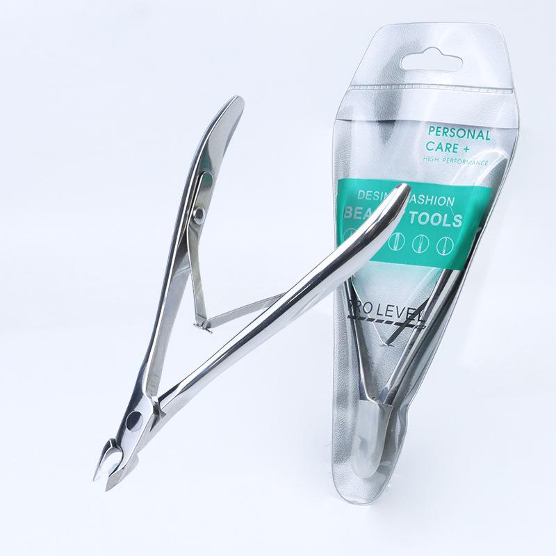 Stainless Steel Russian-Style Cuticle Nippers for Manicure