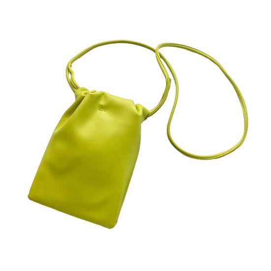 Dámská taška na mobilní telefon z umělé kůže crossbody taška na telefon jednobarevná přenosná peněženka na telefon pro každodenní život cestování nakupování