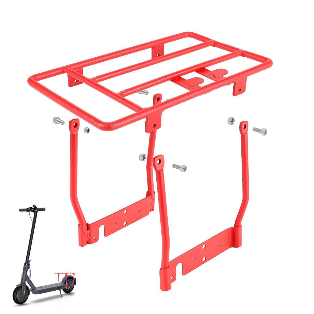 Red Ulip Folded Rear Rack Storage Shelf for xiaomi scooters
