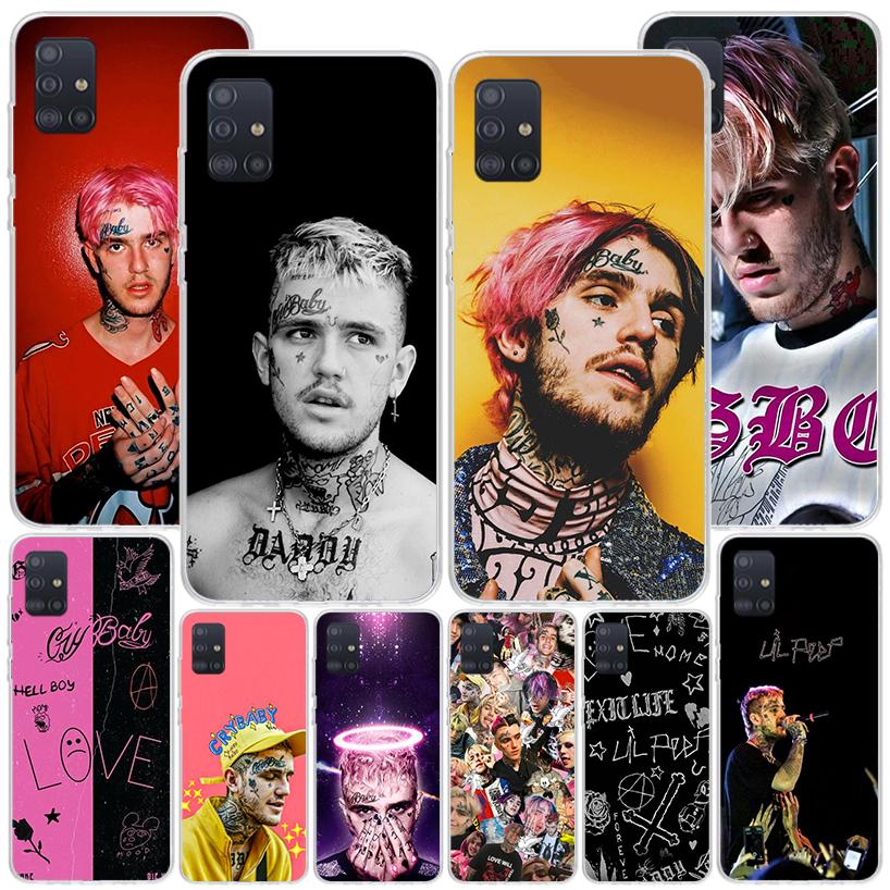 Lil Peep Singer Phone Case For Samsung Galaxy A52 A32 A22 A12 A51 A31 A50S A30S A20S A10S Note 20 Ultra 10 Plus S10 A72 A71 Gala
