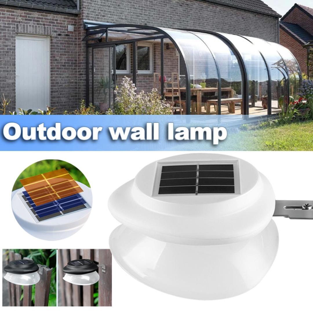 

PDTO Светодиодный водосточный желоб на солнечных батареях Дверные настенные светильники Водонепроницаемый уличный садовый светильник