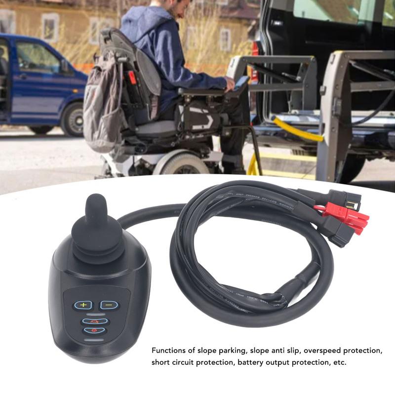 Rollstuhl Joystick Controller Schnelle Wärmeableitung Elektrischer Rollstuhl Controller 45A DC24V EABS Parkbremse zum Ersatz