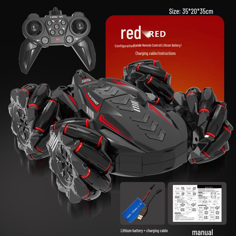 

Электрическая радиоуправляемая машина-внедорожник с управлением жестами, ABS, подсветкой и музыкой