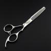 6.0-Inch Shenxinzhe Black Barber Hairdressing Scissors - Straight & Thinning Shears