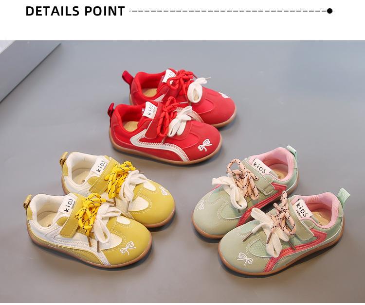 Girls' Breathable Mesh Sports Shoes for Kids - Autumn 2025 Casual Running Sneakers