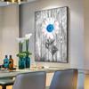 Abstract Flowers Art Canvas Painting Modern Flowers Landscape Art Posters and Prints Wall Art Picture for Living Room Decor