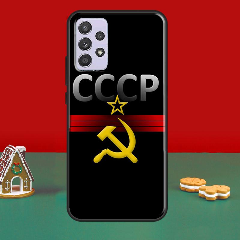 USSR Flag Soviet Union Case For Samsung A52S A12 A32 A42 A52 A72 A51 A71 A31 A11 A40 A50 A70 A21S Phone Cover