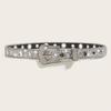 Spice girl belt women's fashion trendy eye shiny rhinestone buckle wide belt waist chain