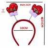 Christmas Hair Clip & Headband Set: Snowman Ornament, Bow, Hat - Perfect Holiday Accessories for Kids