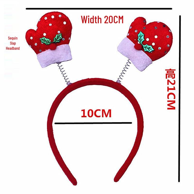 Christmas Hair Clip & Headband Set: Snowman Ornament, Bow, Hat - Perfect Holiday Accessories for Kids