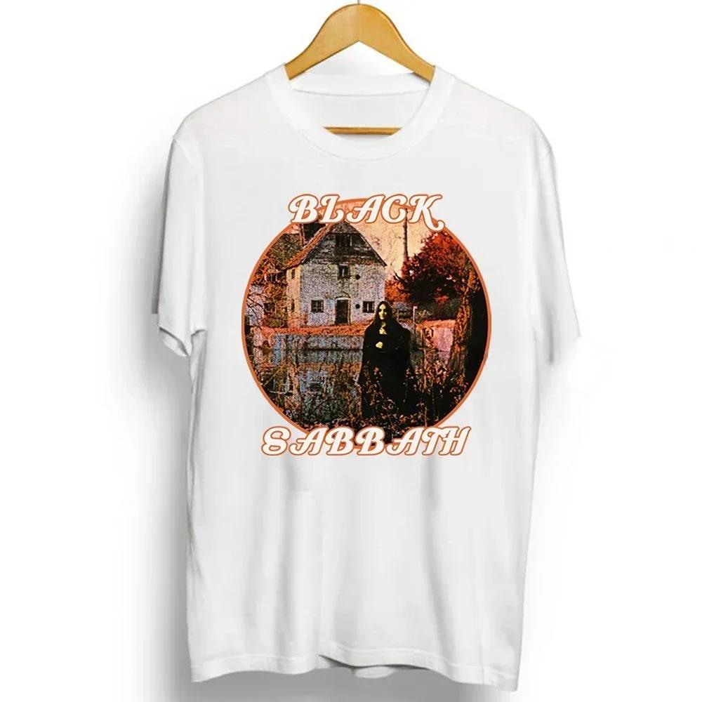 Black Metal Rock Band T Shirt Men Women Fashion Casual Graphic Short Sleeve Short Sleeve  T Shirt  Unisex