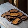 Chinese Minimalist Single-Layer Heavy Bamboo Tea Tray