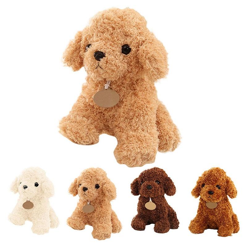 Adorable Teddy Dog Plush Small Pet Animal Stuffed Toy Perfect For Childrens Gifts