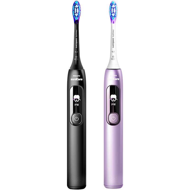Звуковая электрическая зубная щетка Philips DiamondClean 7-й серии HX3792