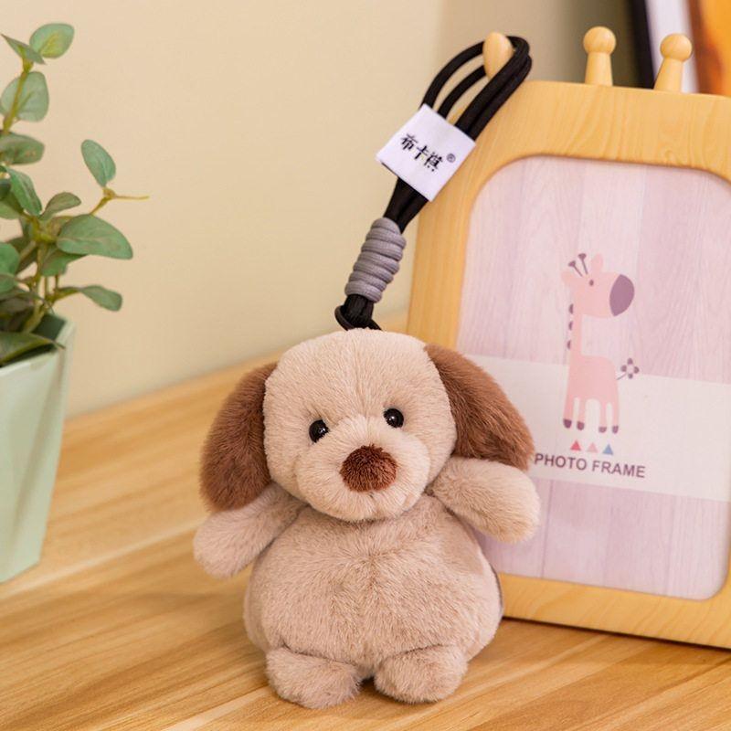 Rabbit Animal Panda Plush Doll Keychain With Pp Cotton Filling For Idea Gift