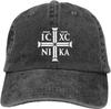 IC XC NIKA Eastern Orthodox Cross Christian Baseball Cap Adjustable Cotton Dad Hat Casual