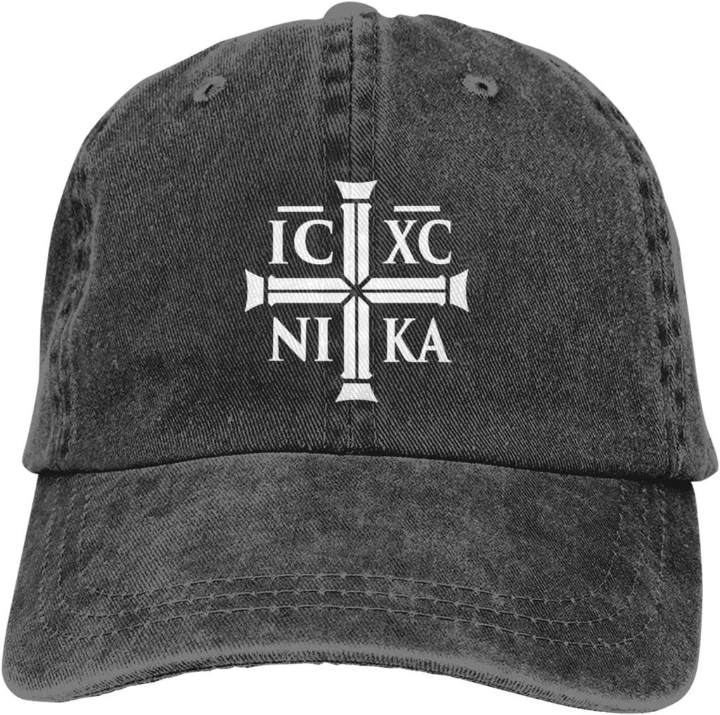 IC XC NIKA Eastern Orthodox Cross Christian Baseball Cap Adjustable Cotton Dad Hat Casual
