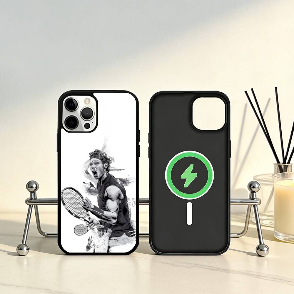 Tennis R-Rafael N-Nadal Phone Case For iPhone17,16,15,14,13,12,11 Plus,Pro Max Magnetic For Magsafe Wireless Charging